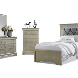 Pompei twin Bedroom Set