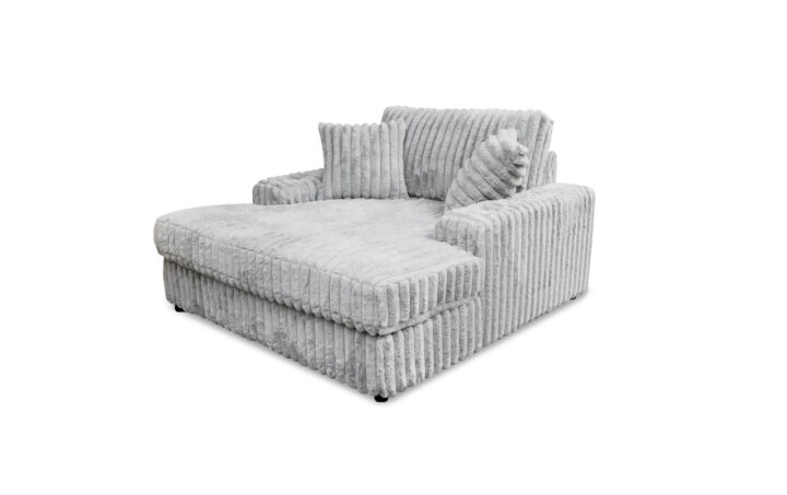 Monaco Chaise with Two Arm in Gray