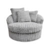 Monaco Swivel Chair in Gray