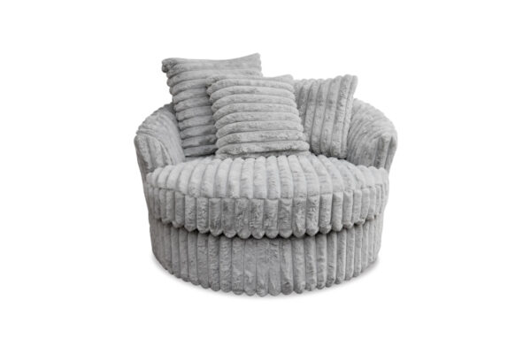 Monaco Swivel Chair in Gray