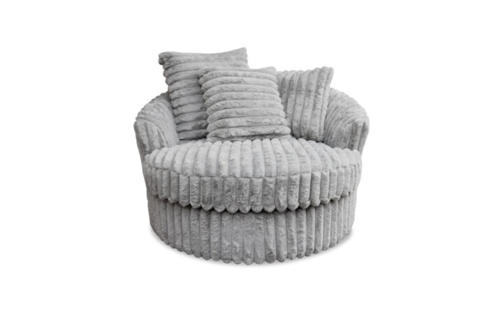 Monaco Swivel Chair in Gray