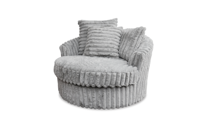 Monaco Swivel Chair in Gray