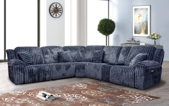 Presely Power 6PC Sectional