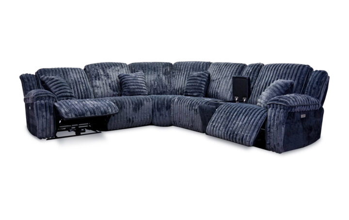 Presely Power 6PC Sectional