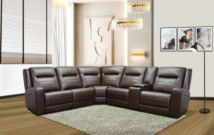 Chesapeake 6PC Power Sectional Lifestyle