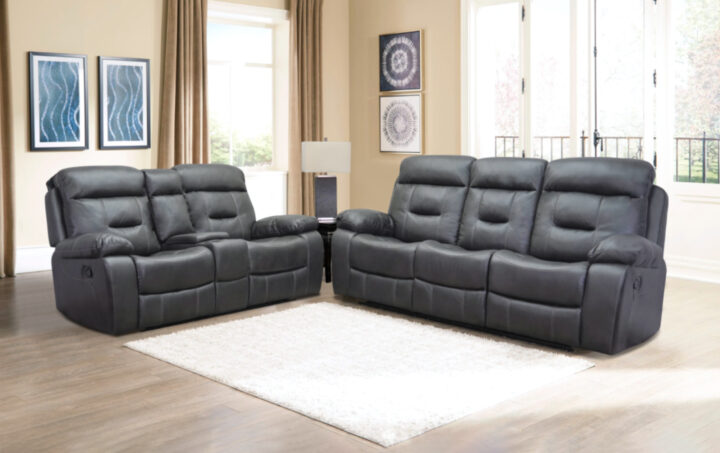 Camran Reclining Sofa and Loveseat