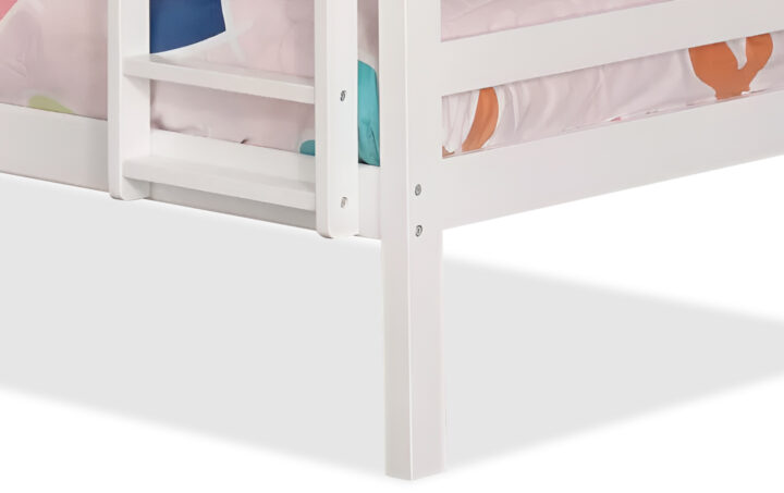 Grace Twin over Twin Bunk Bed in White - 03