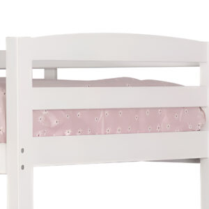 Grace Twin over Twin Bunk Bed in White - 02