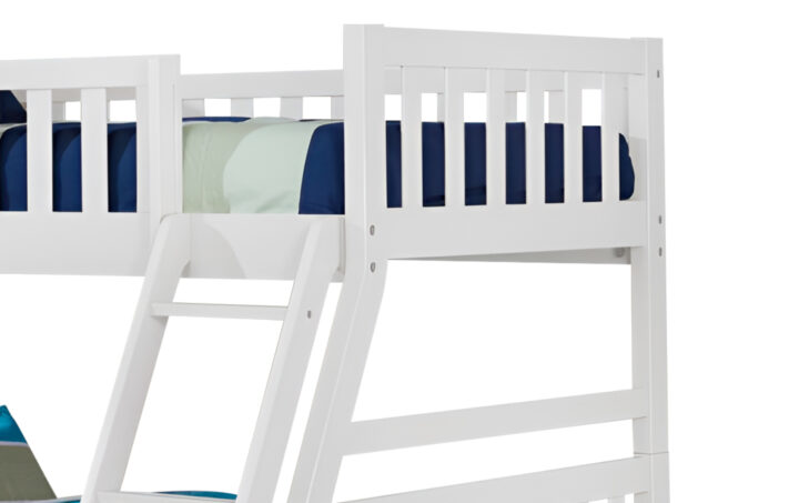 Sam TwinFull Bunk Bed in White - 03