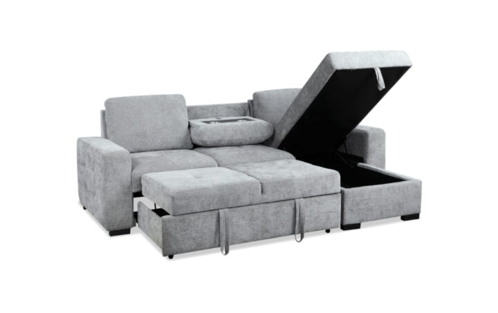 Trevor Sleeper Sectional with Storage