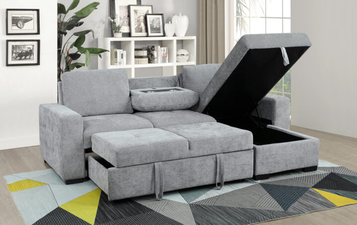 Trevor Sleeper Sectional with Storage Lifestyle - 02