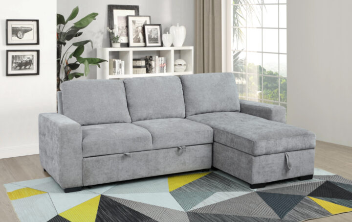 Trevor Sleeper Sectional with Storage Lifestyle