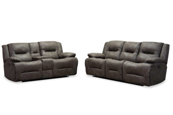 Indus Power Reclining Sofa and Loveseat - 01