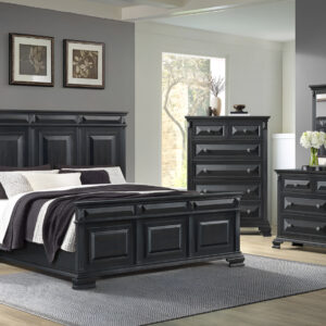 BRIDGESTONE BEDROOM SET IN BLACK life