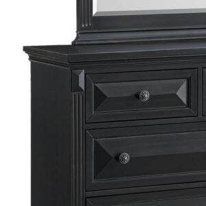 BRIDGESTONE dresser and mirror closup