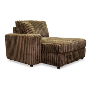 Monaco Small Chaise in Mocha 02