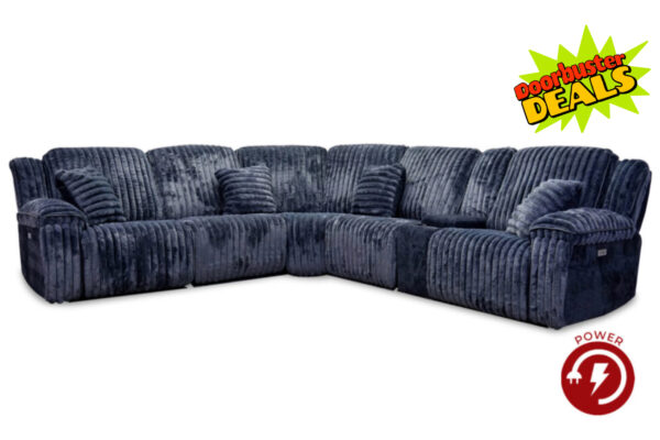 Presely Power 6PC Sectional