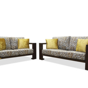 The Balinese Sofa & Loveseat in Gray