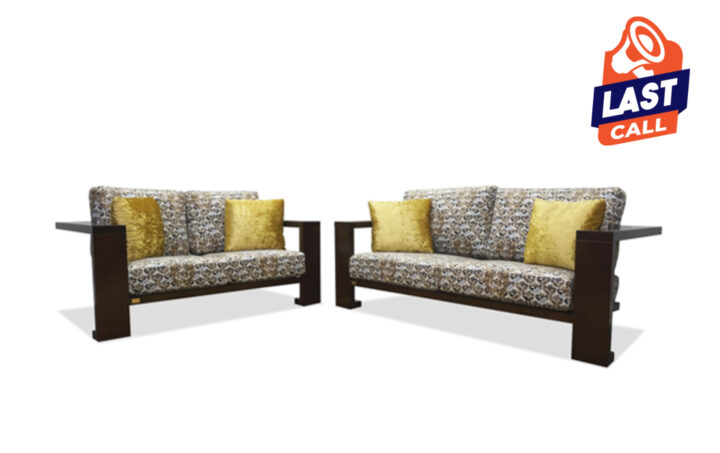 The Balinese Sofa & Loveseat in Gray