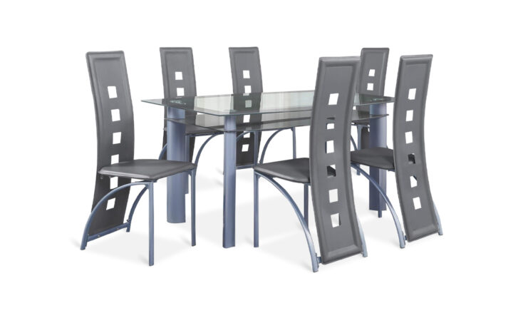 Valencia Dining Room Set in Charcoal