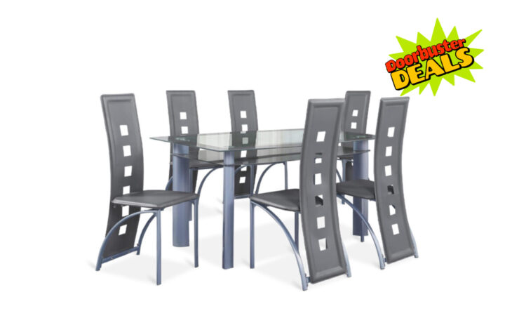 Valencia Dining Room Set in Charcoal