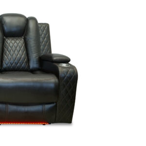 Dayln black loveseat