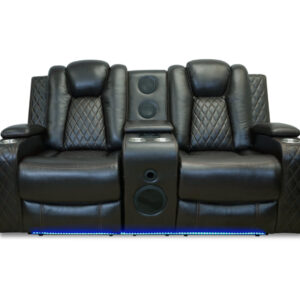 Dayln black loveseat 02