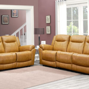 Madrid Genuine Leather, power reclining Set life