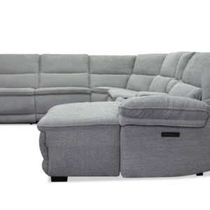 Stanley 6 Pcs Power Sectional in Grey 01