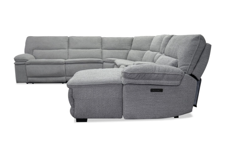 Stanley 6 Pcs Power Sectional in Grey 01