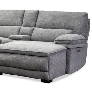 Stanley 6 Pcs Power Sectional in Grey 09