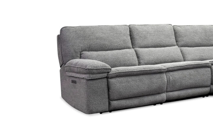 Stanley 6 Pcs Power Sectional in Grey 10