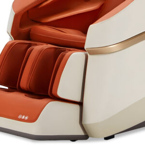 serenity Massage chair in orange and beige 04