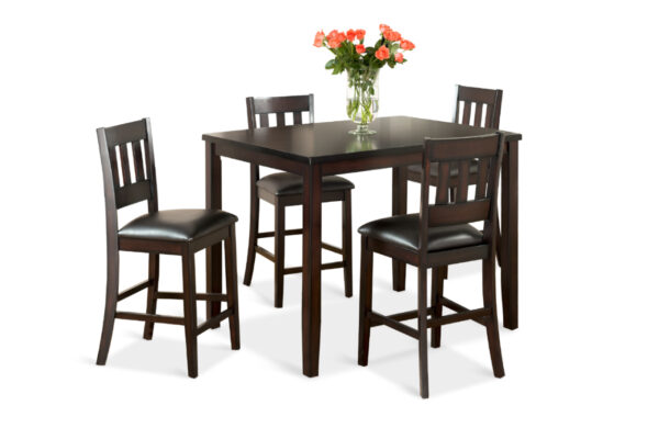 AMERICANO PUB TABLE & 4 STOOLS