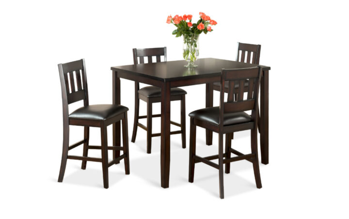 AMERICANO PUB TABLE & 4 STOOLS