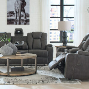 BATAVIA RECLINING SOFA & LOVESEAT IN GREY life