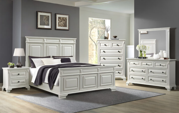 BRIDGESTONE WHITE BEDROOM SET life