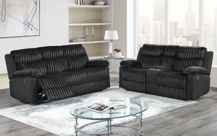 HAYDEN LIVING ROOM SET BLACK 01