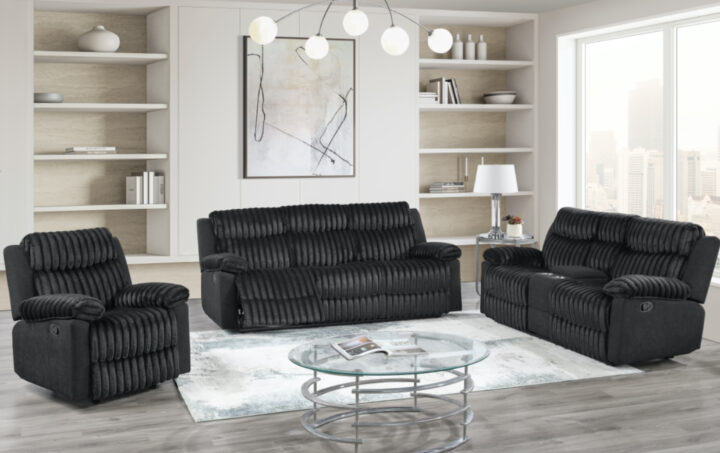 HAYDEN LIVING ROOM SET BLACK 02