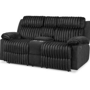 HAYDEN Loveseat BLACK 01