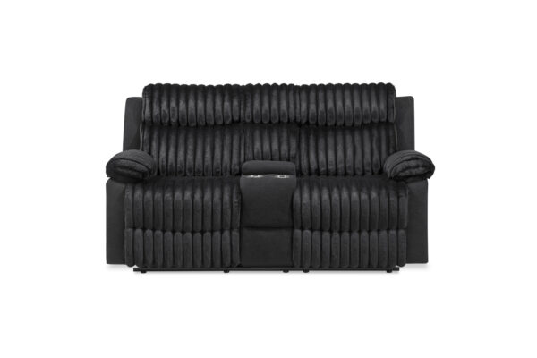 HAYDEN Loveseat BLACK 02