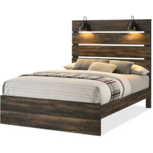 HUDSON BED IN BROWN