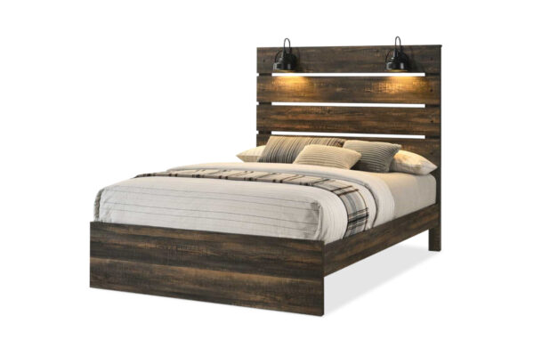 HUDSON BED IN BROWN