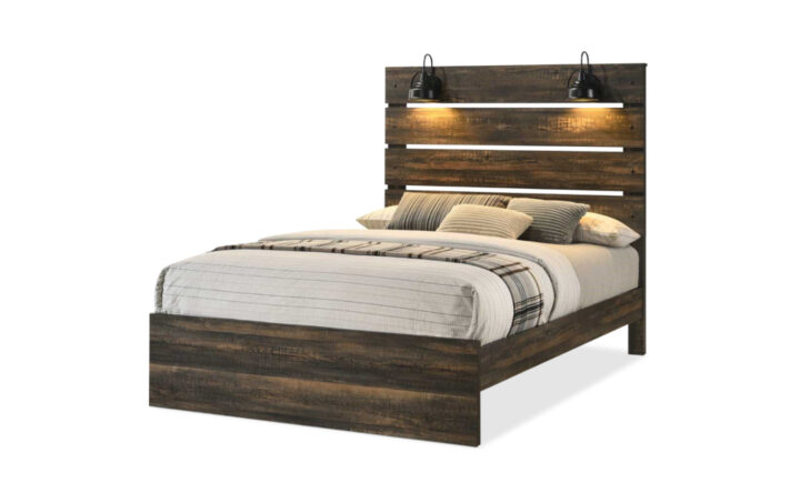 HUDSON BED IN BROWN