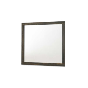 HUDSON MIRROR IN BROWN