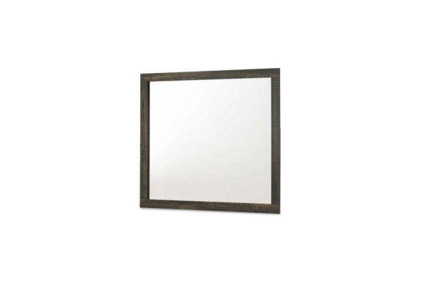 HUDSON MIRROR IN BROWN