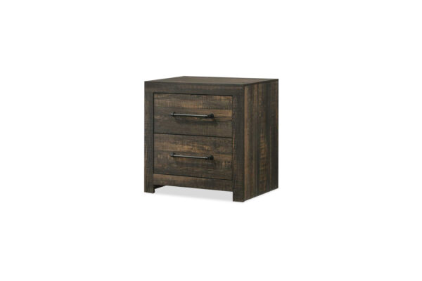 HUDSON NIGHTSTAND IN BROWN