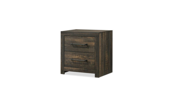 HUDSON NIGHTSTAND IN BROWN