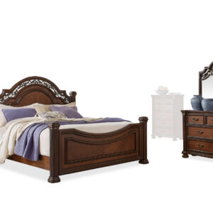 LAVINTON BED, DRESSER, MIRROR