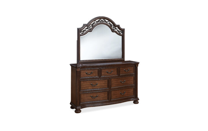 LAVINTON DRESSER, MIRROR